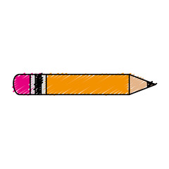 pencil school isolated icon vector illustration design