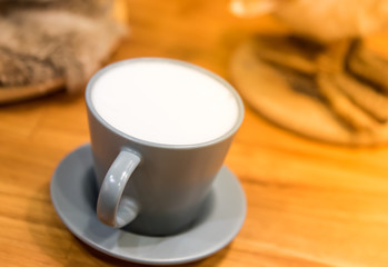 Cup of hot milk