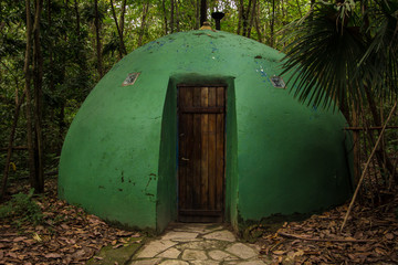 Clay Adobe Igloo. Steam Room.