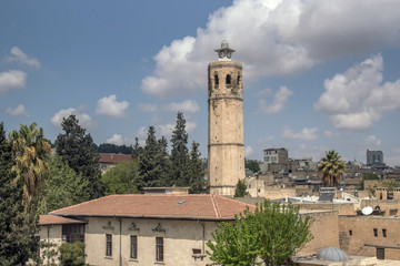 Fototapeta premium Sanliurfa Grand Mosque and Clock Tower