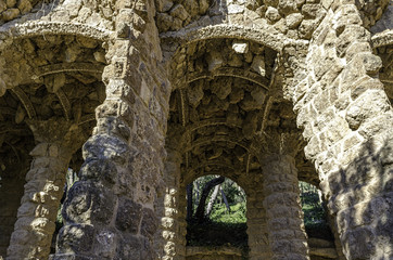 Naklejka premium Parc Guell, in Barcelona Spain