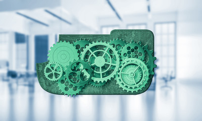 Web icon as concept of teamwoking and cooperation presented by g