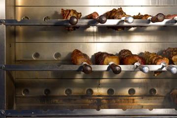 Traditional spit meat