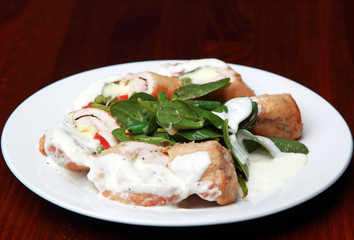 Рулет из курицы