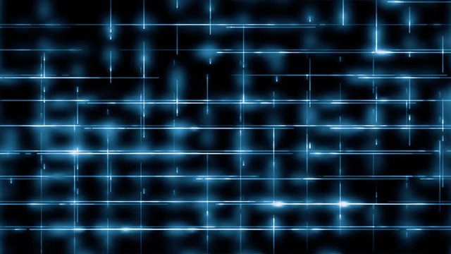 Grid 3037: A blue complex grid formation (Loop).