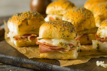 Hawaiian Ham and Cheese Buns
