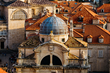 Church of Saint Blaise in the old part in Dubrovnik, Croatia