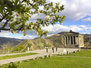 Garni Pagan Temple, the hellenistic temple in Republic of Armenia