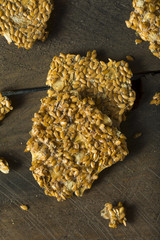 Healthy Homemade Flax Seed Crackers