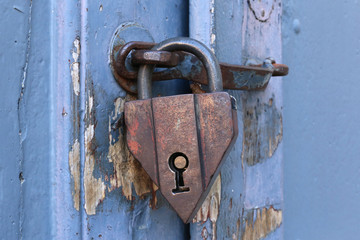 Vintage padlock