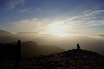 Sonnenaufgang in Norwegen
