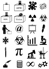 Science et éducation en 24 icônes
