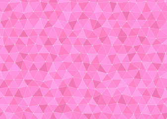 Seamless Polygon Pink Background ＃Vector Graphics