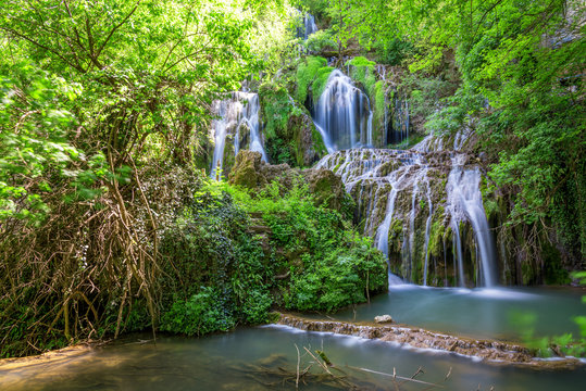 Fototapeta Krushuna waterfalls in bulgaria