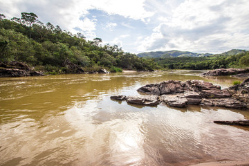 Encontro das Aguas in Chapada dos Veadeiros