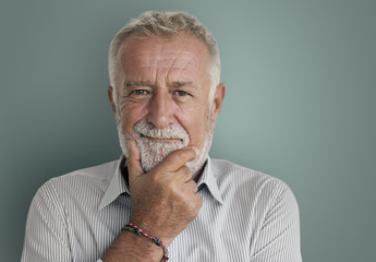 Man Smiling Happiness Carefree Emotional Expression Concept