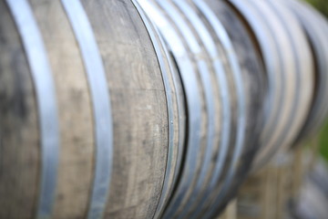 Wine barrels 