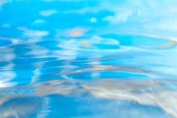 Abstract macro of moving waves on luquid