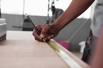 electrician working on design and installing circuit breakers