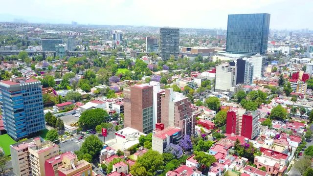 Vista area - ciudad de mexico
