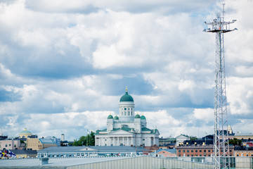 Helsinki Sky Helsinki Cathedral <ヘルシンキの空>