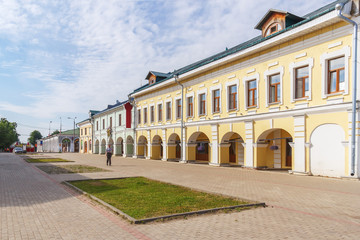 Obraz premium Улица Маршала Алексеева в Ростове Великом, Ярославская область