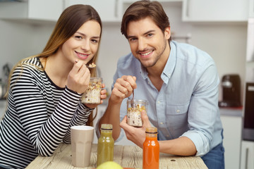 gesundes frühstück zu hause