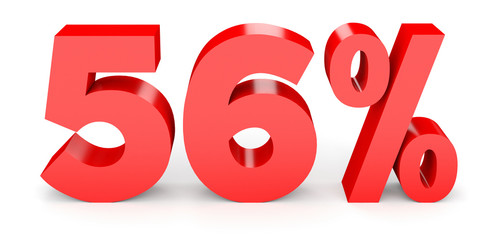 Fifty six percent off. Discount 56 %.