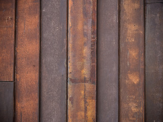 Close up of wooden grunge wall background