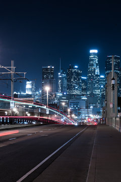 Los Angeles Skyline from the 1st Street Bridge