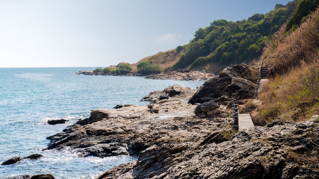 Travel in thailand Beautiful at Khao Laem Ya National Park,Rayong,Thailand