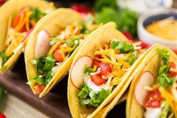 Ground beef tacos