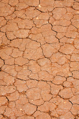Dry cracked earth