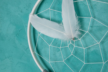 White gray dream catcher
