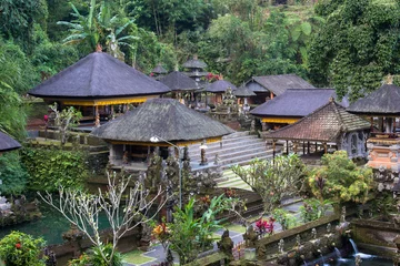 Fotobehang Holy Water Sebatu Temple, Bali, Indonesia. © mizzick