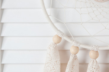 Cream dream catcher