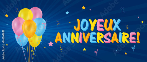 Carte Joyeux Anniversaire Wall Mural Wallpaper Murals Wallsheaven Treenabeena