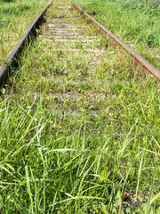 Fototapeta premium Abandoned railway