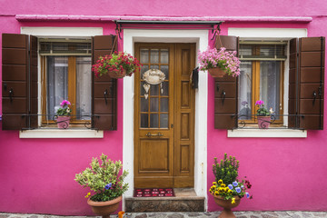 Casa colorata a Burano