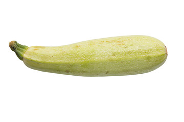 Vegetable marrow isolated on a white background