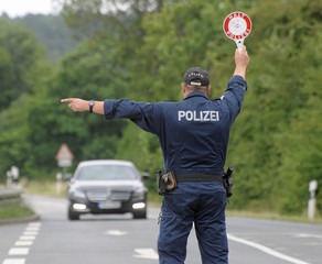 allgemeine Verkehrskontrolle im Odenwaldkreis