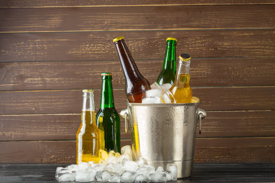 Ice Bucket With Beer