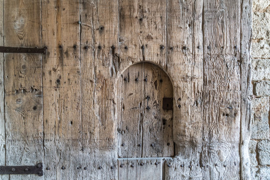 Ein Einmannloch im Stadttor der Festungsanlage von Rothenburg ob der Tauber