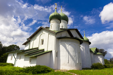 Fototapeta na wymiar View on old orthodox church building