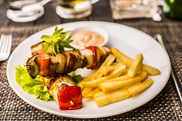 Grilled Chicken Kebab