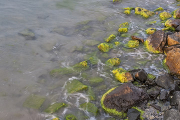 Rocks on seaside at Black sea Bulgaria
