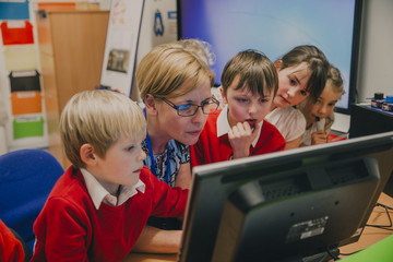 Classroom Computer Work