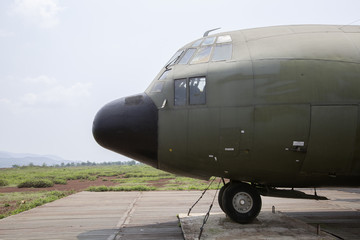 Fototapeta na wymiar Vietnam War Airplane