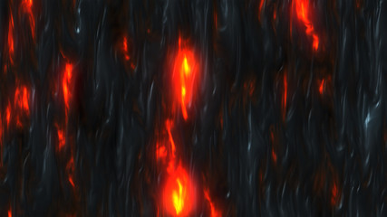 Fototapeta na wymiar Hot Molten Lava, background image of molten lava
