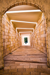 Walled Corridor 